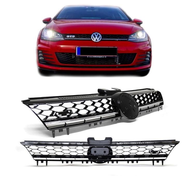 Volkswagen Golf 7 GTD look grill, Auto diversen, Autosport-onderdelen, Nieuw, Ophalen of Verzenden