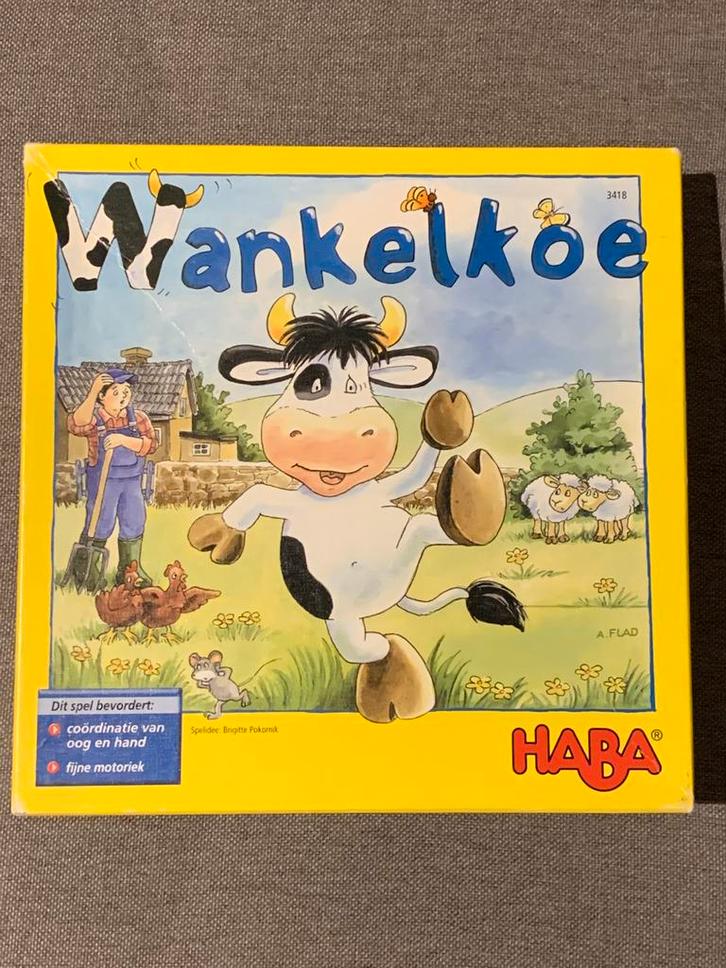 HABA Wankelkoe, Hobby en Vrije tijd, Gezelschapsspellen | Overige, Zo goed als nieuw, Ophalen