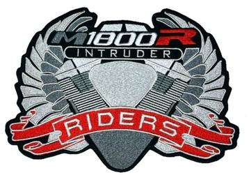 Biker patch XL Suzuki M1800R Intruder Riders - 255 x 183 mm