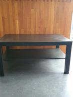 Ikea LACK zwarte salontafel 90 x 55 cm, Ophalen, Zo goed als nieuw, Rechthoekig, Minder dan 50 cm