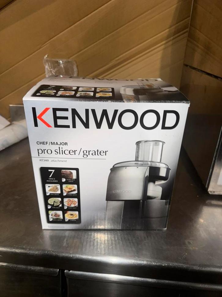 Nieuw – Kenwood AT340 Pro Slicer/Grater (Chef / Major), Electroménager, Mélangeurs de cuisine, Comme neuf, Enlèvement