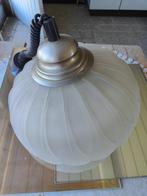 Hanglamp TL verlichting, Huis en Inrichting, Lampen | Hanglampen, Ophalen, Gebruikt, Jaren 80, Glas