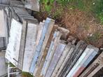 Gratis betonnen palen en platen verschillende afm., Tuin en Terras, Palen, Balken en Planken, Ophalen, Zo goed als nieuw, Palen