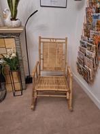 Bamboe schommelstoel, Huis en Inrichting, Ophalen of Verzenden, Zo goed als nieuw