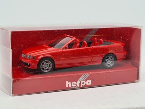 BMW 3er cabriolet - Herpa 1/87, Hobby en Vrije tijd, Modelauto's | 1:87, Zo goed als nieuw, Auto, Herpa, Verzenden