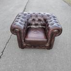 Salon Chesterfield cuir 2x2places + fauteuil