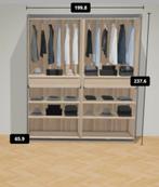 Ikea pax kast, Huis en Inrichting, Kasten | Kleerkasten, Ophalen, Gebruikt