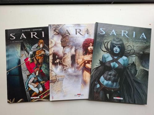SARIA TOMES 1 à 3 SERIE COMPLETE SERPIERI DUFAUX TBE, Boeken, Stripverhalen, Zo goed als nieuw, Complete serie of reeks, Ophalen of Verzenden