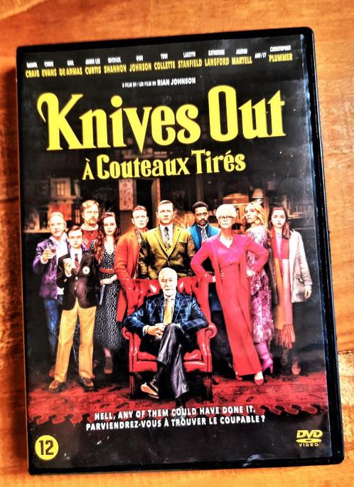 Knives out - À couteaux tirés, CD & DVD, DVD | Thrillers & Policiers, Utilisé, Détective et Thriller, À partir de 12 ans, Enlèvement ou Envoi