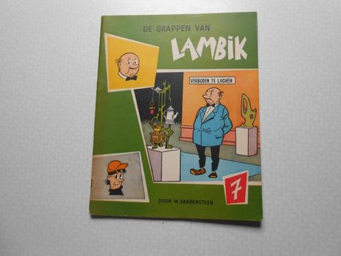 De grappen van Lambik 7 1962 1 ste druk., Boeken, Stripverhalen, Zo goed als nieuw, Eén stripboek, Ophalen of Verzenden