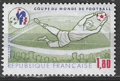 Frankrijk 1982 - Yvert 2209 - Wereldbeker Voetbal (PF), Timbres & Monnaies, Timbres | Europe | France, Non oblitéré, Envoi