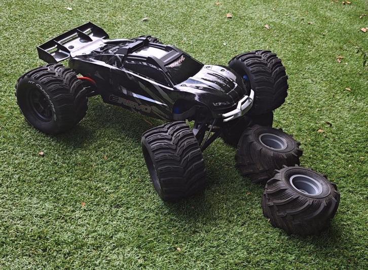 Traxxas E-Revo 2.0 VXL VOLLEDIGE SET, Hobby en Vrije tijd, Modelbouw | Radiografisch | Auto's, Gebruikt, Elektro, Ophalen