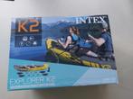 kayak opblaasbaar k2 Intex, Sports nautiques & Bateaux, Kayaks, Comme neuf, 2 personnes, Enlèvement, Gonflable