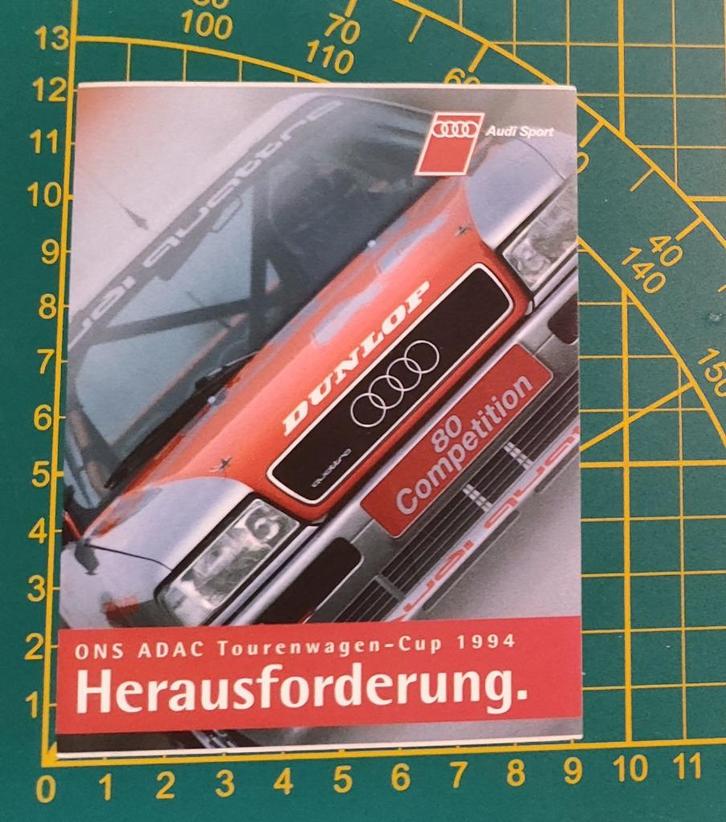 Sticker DTM Audi 1994, Verzamelen, Stickers, Ophalen of Verzenden