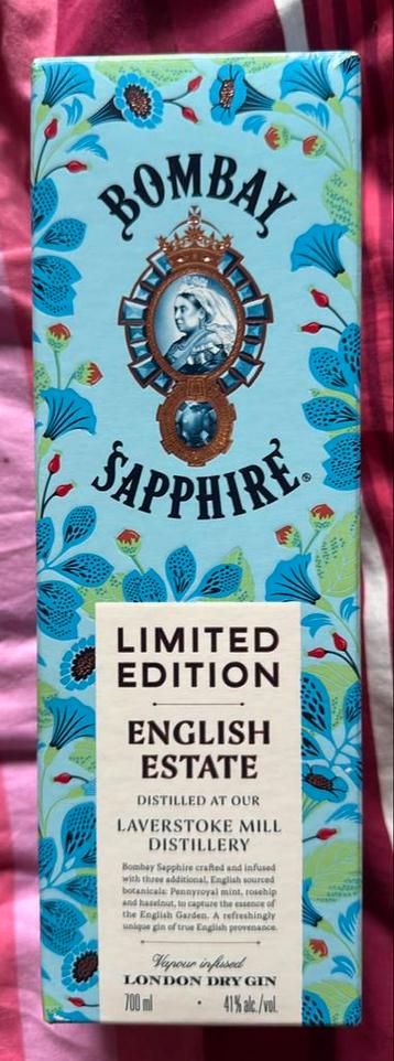 Bombay Saphire Limited Edition English Estate - vide beschikbaar voor biedingen