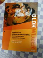 Blokwijzer Frans voor mondzorg hygiënisten, Boeken, Ophalen of Verzenden, Zo goed als nieuw