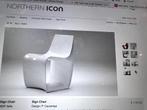 MDF Italia chairs Italia sign hoogglans, Ophalen, Kunststof, Wit, Zo goed als nieuw