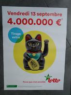 Lotto - affiche vendredi 13 septembre 2024 - 80x60, Ophalen of Verzenden, A1 t/m A3, Reclame, Rechthoekig Staand