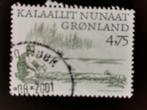 Groenland 1999 - Vikings - homme sur un tronc d'arbre, Affranchi, Enlèvement ou Envoi, Autres pays