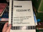 Workshopmanual Yamaha YZ250, 1996. H-type, Motoren, Ophalen of Verzenden, Yamaha