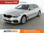 BMW 5 Serie 530 530e M Sport (bj 2018, automaat), Achterwielaandrijving, Gebruikt, Zwart, Leder