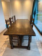 Eiken tafel meer dan 100 jaar oud, Ophalen, Zo goed als nieuw