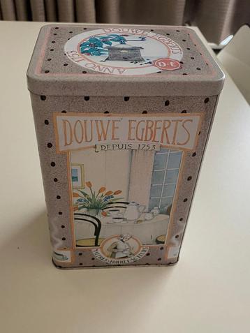 Boîte en métal vintage Douwe Egberts, Enlèvement ou Envoi, Comme neuf, Douwe Egberts
