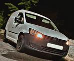 Volkswagen Caddy utilitaire 2011, Auto's, Voorwielaandrijving, Euro 5, Zwart, Leder en Stof