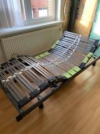 Sommier électrique avec cadre de lit et commande à distance, 90 cm, Enlèvement, Sommier, 200 cm