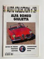 Autocollectie 39 Alfa Romeo Giulietta, Boeken, Auto's | Boeken, Ophalen of Verzenden, Zo goed als nieuw, Alfa Romeo