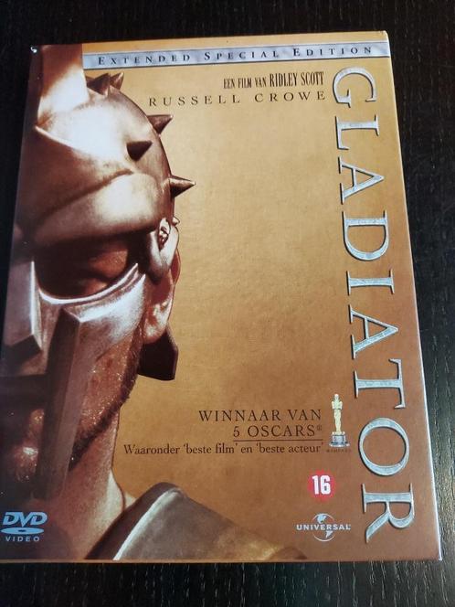 Édition spéciale étendue Gladiator, CD & DVD, DVD | Action, Comme neuf, Action, À partir de 16 ans, Enlèvement ou Envoi