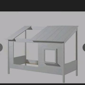 Vipack wit houten hutbed 90x200cm beschikbaar voor biedingen