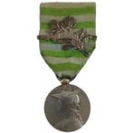 France - Medaille commémorative de Madagascar - 1895, Enlèvement ou Envoi, Armée de terre, Ruban, Médaille ou Ailes