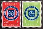 België: OBP 1094/95 ** NAVO 1959., Postzegels en Munten, Postzegels | Europa | België, Ophalen of Verzenden, Orginele gom, Zonder stempel
