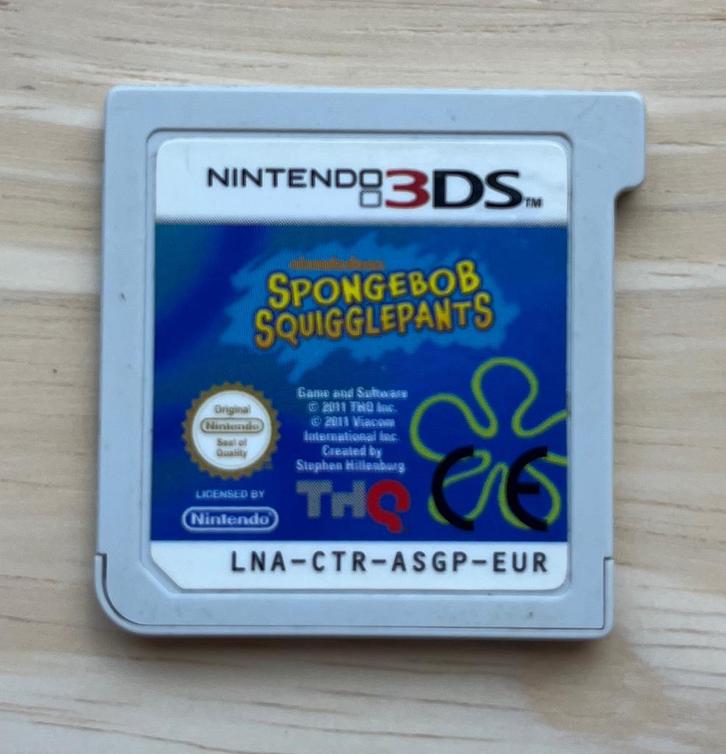 SpongeBob Squarepants De Onnozele Krabbelaar (3DS), Games en Spelcomputers, Games | Nintendo 2DS en 3DS, Zo goed als nieuw, Ophalen of Verzenden