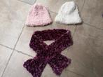 Nieuw: 2 mutsen en sjaal mt 164 (zie foto's), Kinderen en Baby's, Kinderkleding | Maat 164, Ophalen of Verzenden, Nieuw, Meisje