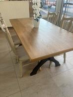Eike tafel met 4 stoelen, Antiek en Kunst, Antiek | Meubels | Tafels, Ophalen