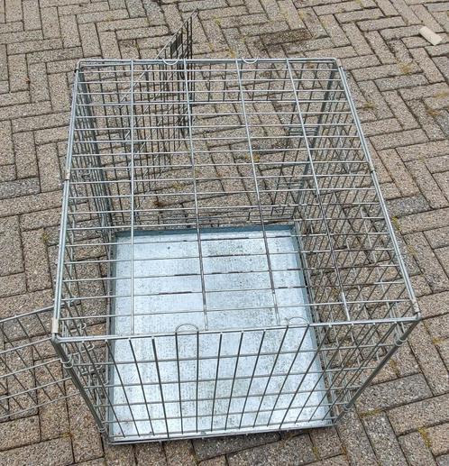 stalen hondenbench, Dieren en Toebehoren, Hondenbenches, Gebruikt, Ophalen