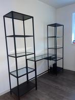 Ensemble etagere + bireau VITTSJÖ IKEA, Maison & Meubles, Enlèvement, Comme neuf
