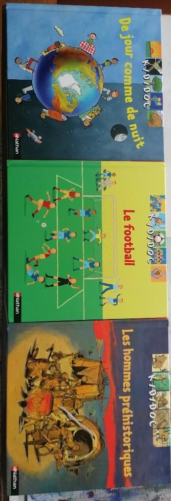 Livres enfant KIDIDOC football, homme préhistorique, Livres, Livres pour enfants | 4 ans et plus, Comme neuf, Fiction général