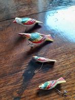Antieke houten vogeltjes, Antiek en Kunst, Curiosa en Brocante, Ophalen of Verzenden