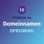 10 Premium .be domeinnamen vanaf € 150 per stuk, Diensten en Vakmensen, Webdesigners en Hosting, Domeinregistratie