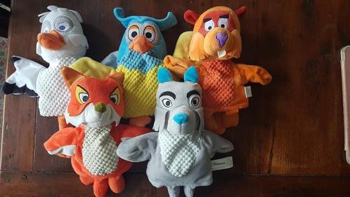 Fabeltjeskrant handpoppen, Kinderen en Baby's, Speelgoed | Poppen, Zo goed als nieuw, Ophalen of Verzenden