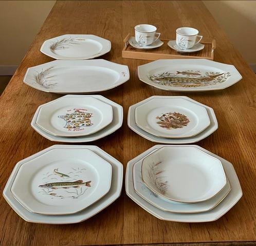 Volledig serviesgoed Limoges, Huis en Inrichting, Keuken | Servies, Porselein, Ophalen