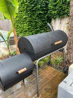 Rookbbq met hout/ houtskool, Tuin en Terras, Ophalen, Zo goed als nieuw
