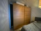 Belle et spacieuse armoire double en bois, Maison & Meubles, 200 cm ou plus, Avec tiroir(s), Enlèvement, Utilisé