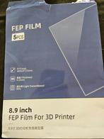 3 nieuwe Fep sheets voor 3d 8.9 inch  + 1 gefit on size, Envoi, Anycubic, Neuf