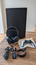 PS5 Disc Midnight Black + Pulse Elite Headset, Ophalen, Gebruikt, Playstation 5