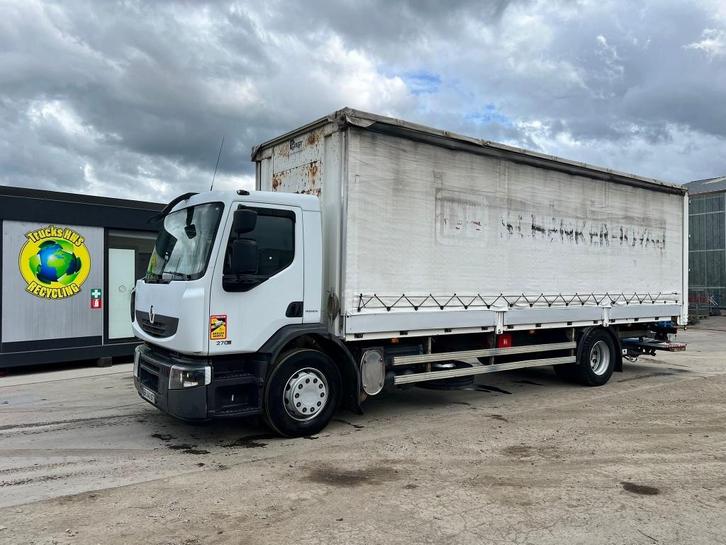 Renault Premium 270DXI, Auto's, Vrachtwagens, Bedrijf, Renault, Diesel, Euro 5, 4 deurs, Handgeschakeld, Wit, Achterwielaandrijving