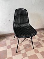 4 chaises Bepurehome en rotin noir, Maison & Meubles, Chaises, Noir, Neuf